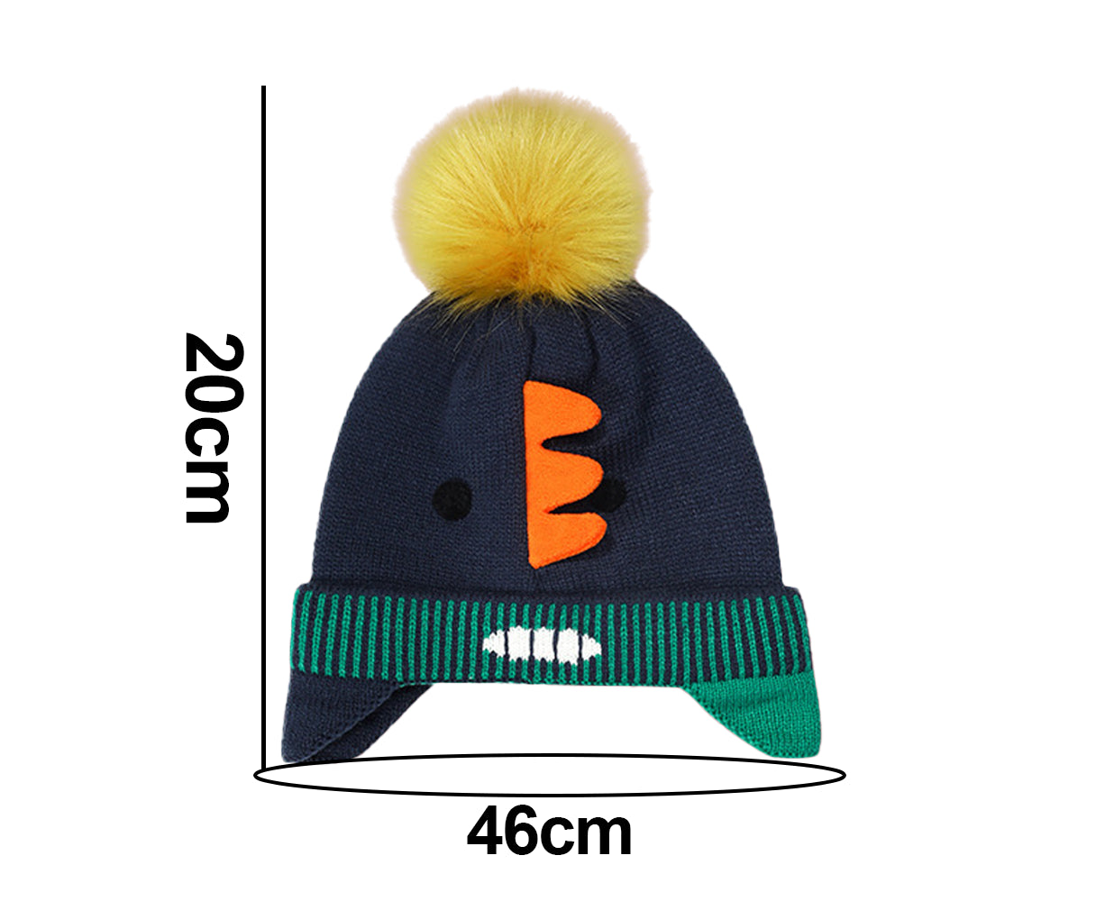 Kids Hat,Winter Warm Boys Girls Beanie Fleece