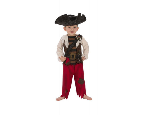 Pirate Matey Costume - 18-36 Months